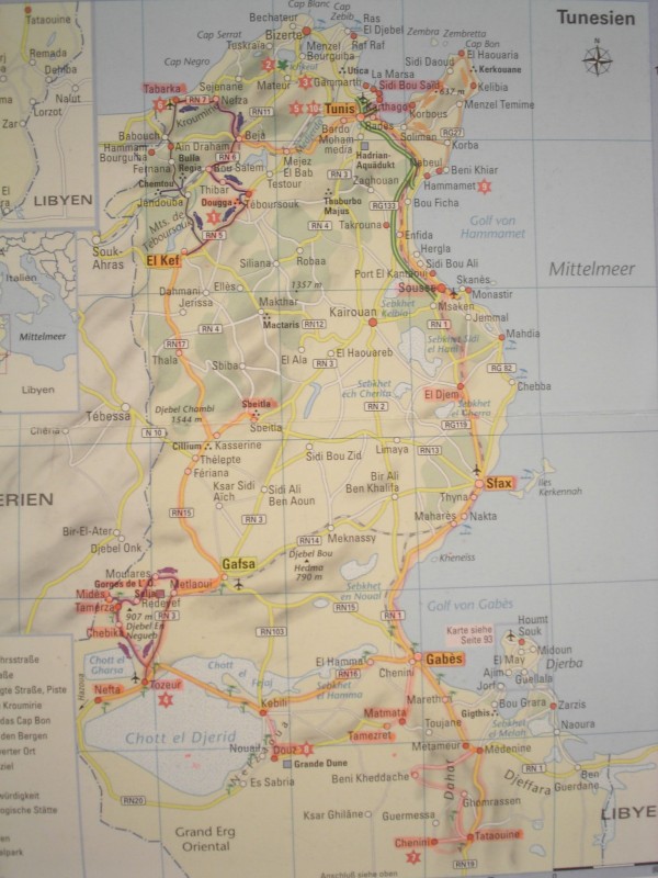 Wir sind ganz sch�n herumgekommen...